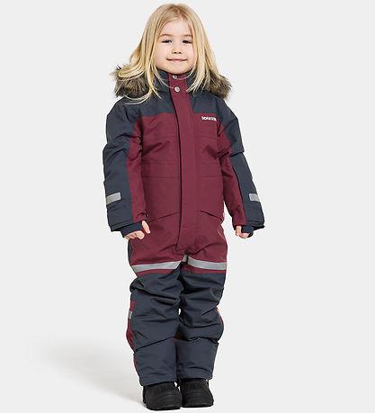 Didriksons Snowsuit - Bjärven - Rusty Wine