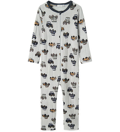 Name It Pyjamapak - Wol - NmmWang - Grijs Dawn