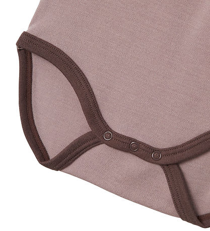 Name It Bodysuit L/æ - Wool - NmfWillit - Purple Dove