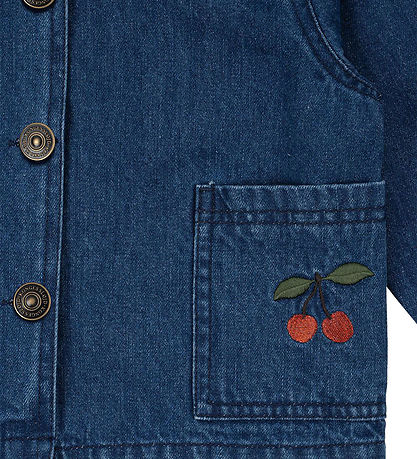 Konges Sløjd Shirt - Magot - Denim Blue Cherry