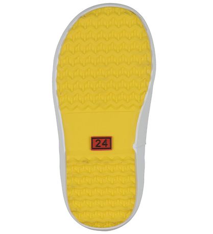 Bottes en Caoutchouc Aigle - Lolly Pop 2 - Jaune/Blanc