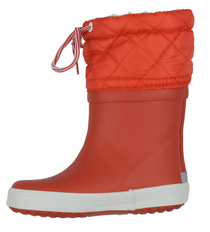 Aigle Thermostiefel - Giboulee 2 - Rot/Weiß