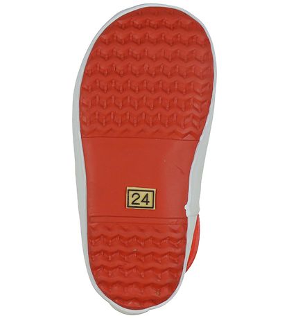 Aigle Thermostiefel - Giboulee 2 - Rot/Weiß