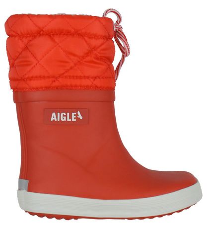 Aigle Thermostiefel - Giboulee 2 - Rot/Weiß