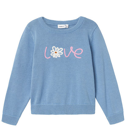 Name It Blouse - Knitted - NmfLosette - Endless Sky