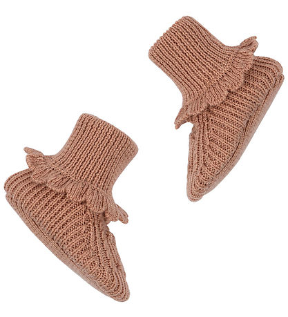Konges Sløjd Kruipschoenen - Wol - Maple Sugar