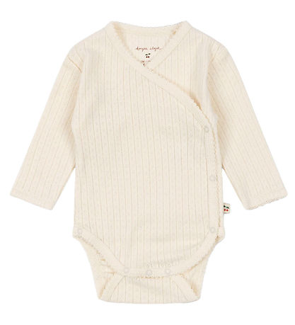 Konges Sløjd Samfella L/æ - Minnie Newborn - Antique White