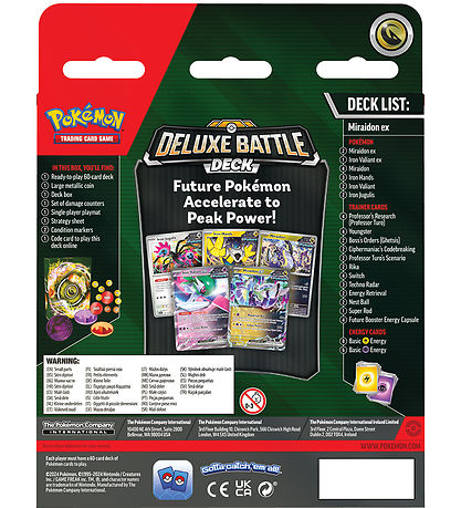 Pokémon Viðskiptakort - Deluxe Battle Deck - Miraidon ex