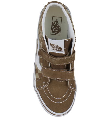 Vans Chaussures SK8 Mid Reedition V Neutral Damier Brown White KW FR