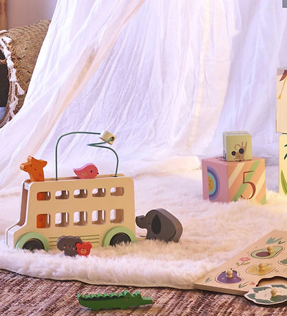 Vilac Activity Toy - Bus w. Animals