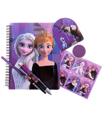 Frozen Notebook w. Contents - Purple