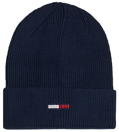 Tommy Hilfiger Pipo - Neulottu - Pitkänomainen lippu - Musta