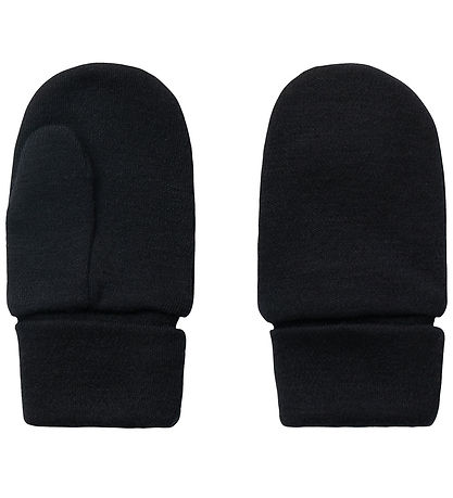 Name It Mittens - Wool - NmmWillit - Black