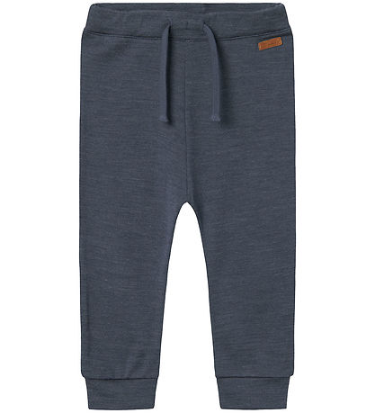 Name It Trousers - Wool - NmmWesso - Ombre Blue