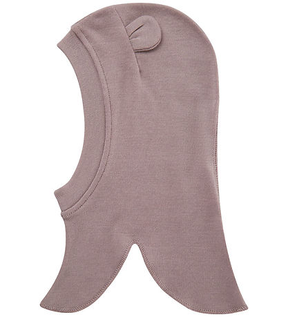 Name It Balaclava - Wool - Single Layer - NbfWillit - Purple Dov