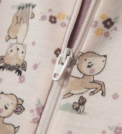 Name It Jumpsuit - Wool - NmfWillit - Lilac Ash/AOP