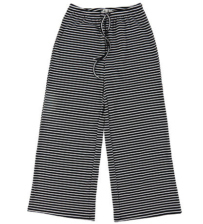 Hound Trousers - Striped - Rib - Black