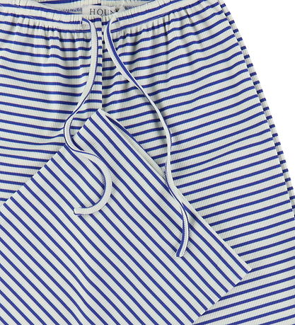 Hound Trousers - Striped - Cobalt Blue