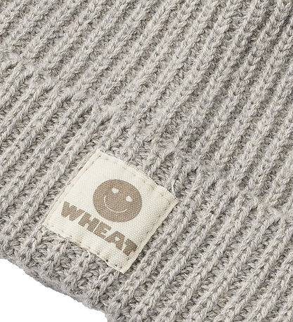 Wheat Beanie - Knitted - Mimpa - Grey Melange