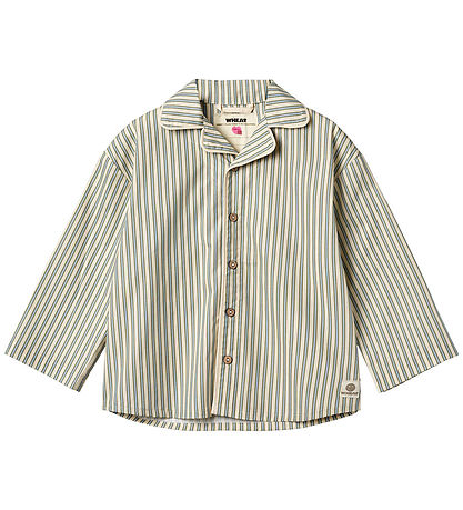 Wheat Pyjama Set - 2 Parts - Bebbo - Soft Stripe