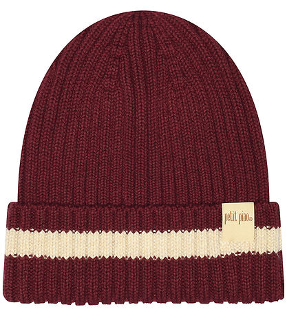 Petit Piao Beanie - Knitted - Dark Cherry