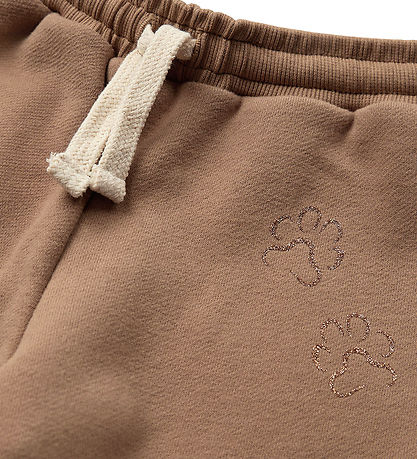 Sofie Schnoor Jogginghosen - Cashew Brown m. Print