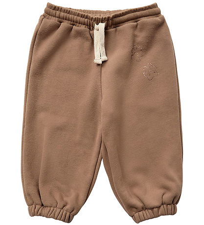 Sofie Schnoor Jogginghosen - Cashew Brown m. Print
