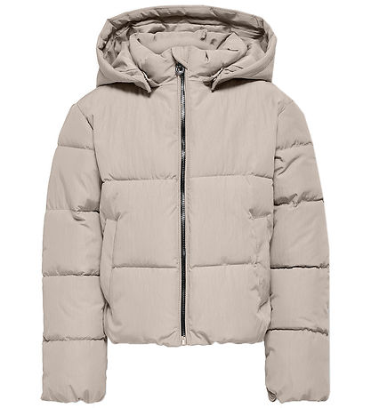 Kids Only Padded Jacket - KogDolly - Pumice Stone