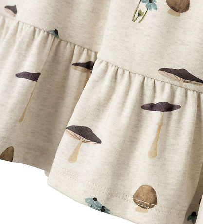 Name It Dress - NmfNatasja - Peyote Melange w. Mushrooms