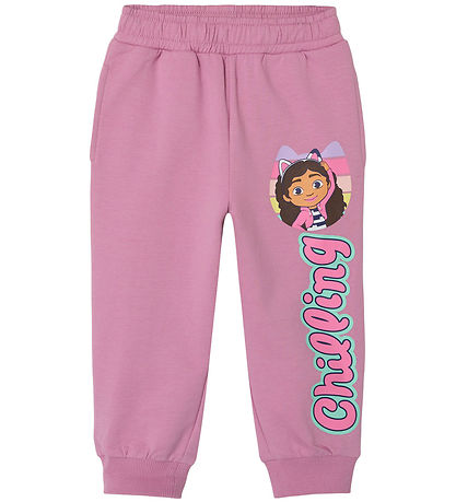 Name It Jogginghosen - NmfSanne Gabby - Mauve Orchid