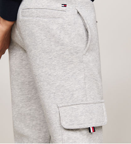 Tommy Hilfiger Sweatpants - Monotype - Light Grey Heather