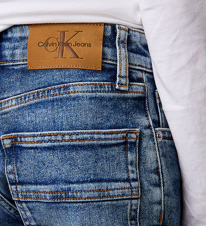 Calvin Klein Jeans - Reg Straight - Gewaschen Blue Hero