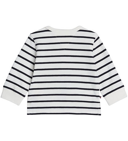 Tommy Hilfiger Bluse - Nautisch Stripe - Desert Sky Stripe
