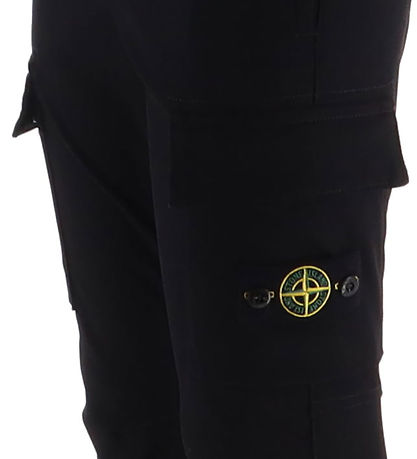 Stone Island Byxor - Svart