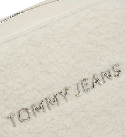 Tommy Hilfiger Axelväska - Ess Must Camera Sherpa - Vit