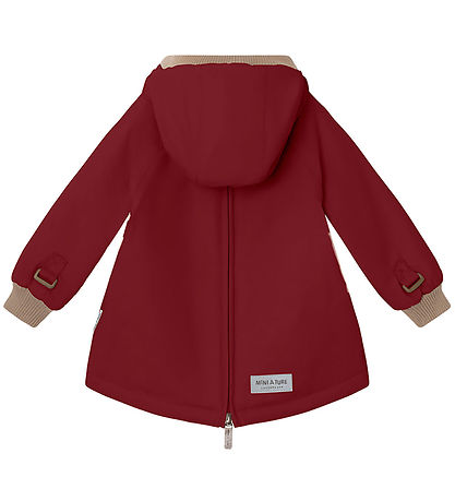 Mini A Ture Úlpa - Babywen Flís - Red Marlot