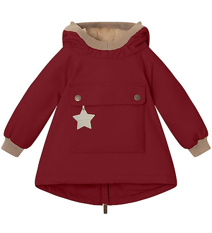 Mini A Ture Úlpa - Babywen Flís - Red Marlot