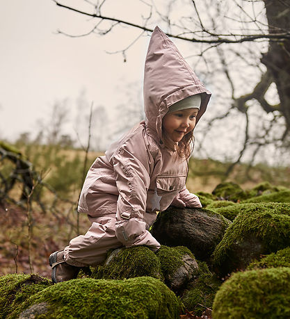 Mini A Ture Vinterjacka - Wang Fleece - Adobe Rose