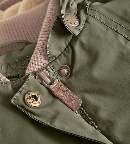 Olive green mens winter coat deals