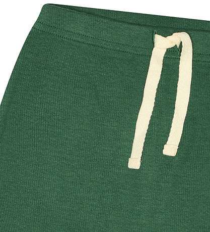 Petit Piao Trousers - Rib - Modal - Emerald Green