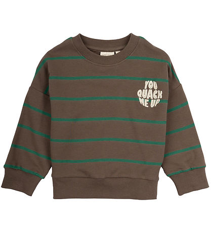 Petit Piao Peysa - Chocolate Brown Stripe