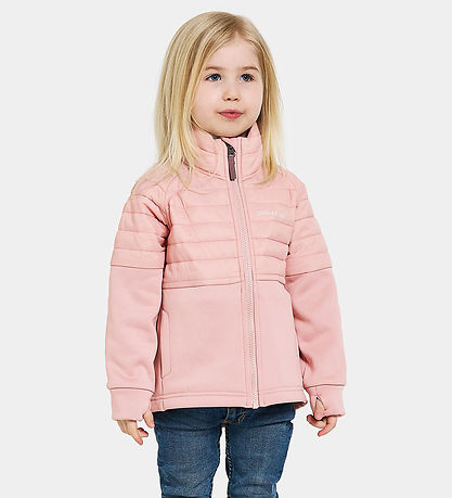 Didriksons Softshell Jacket - Filur Hybrid - Dusty Pink