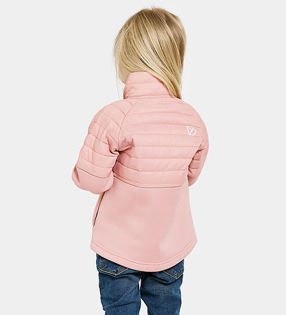 Didriksons Softshell Jacket - Filur Hybrid - Dusty Pink