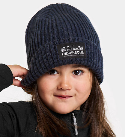 Didriksons Beanie - Stirk - Bus - Navy