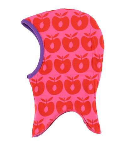Småfolk Balaclava - Reversible - Purple Heart w. Stripes And App