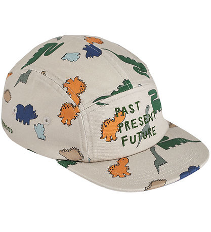 Liewood Cap - Rory Printed Cap - Dinosaurs/Mist