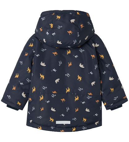 Name It Steppjacke - Noos - NmmMax - Dark Sapphire/Mini Safari