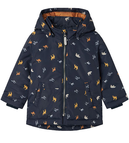 Name It Steppjacke - Noos - NmmMax - Dark Sapphire/Mini Safari