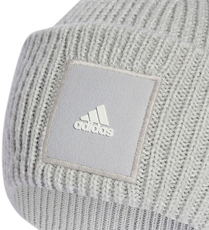 adidas Performance Beanie - Knitted - Wide Cuff Beanie - Grey