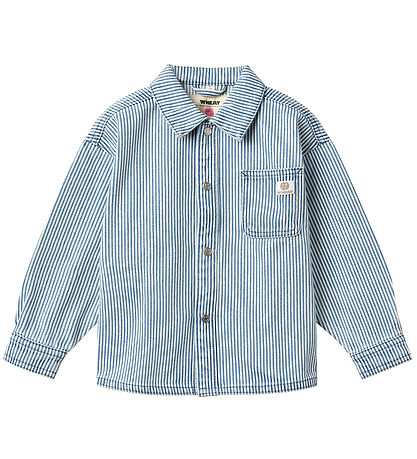 Wheat Hemd - Denim - Ink Stripe